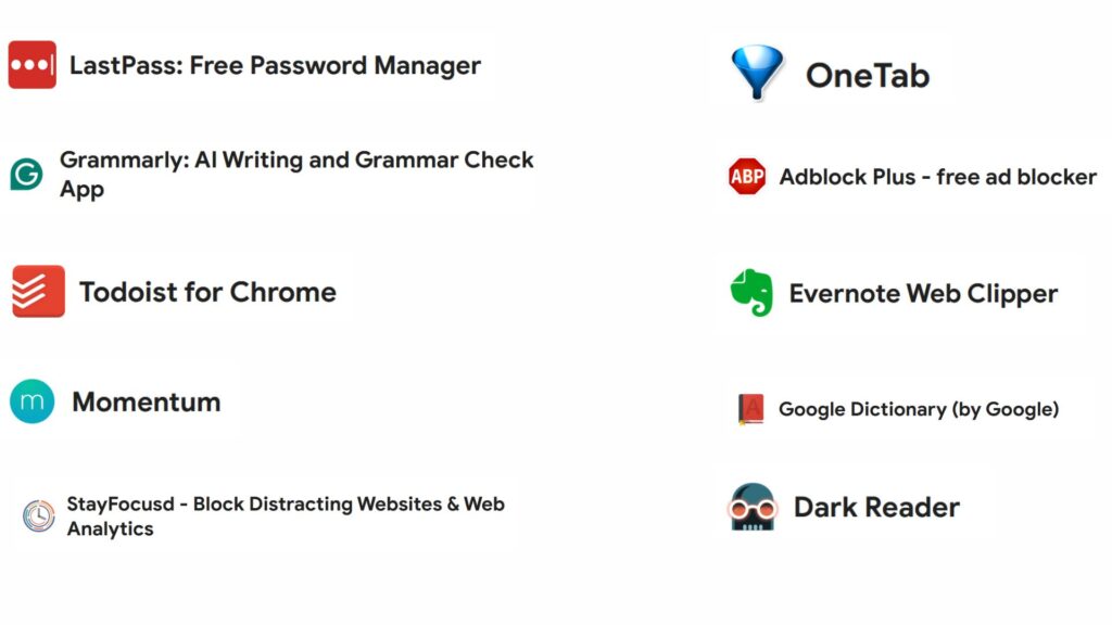 chrome extensions
